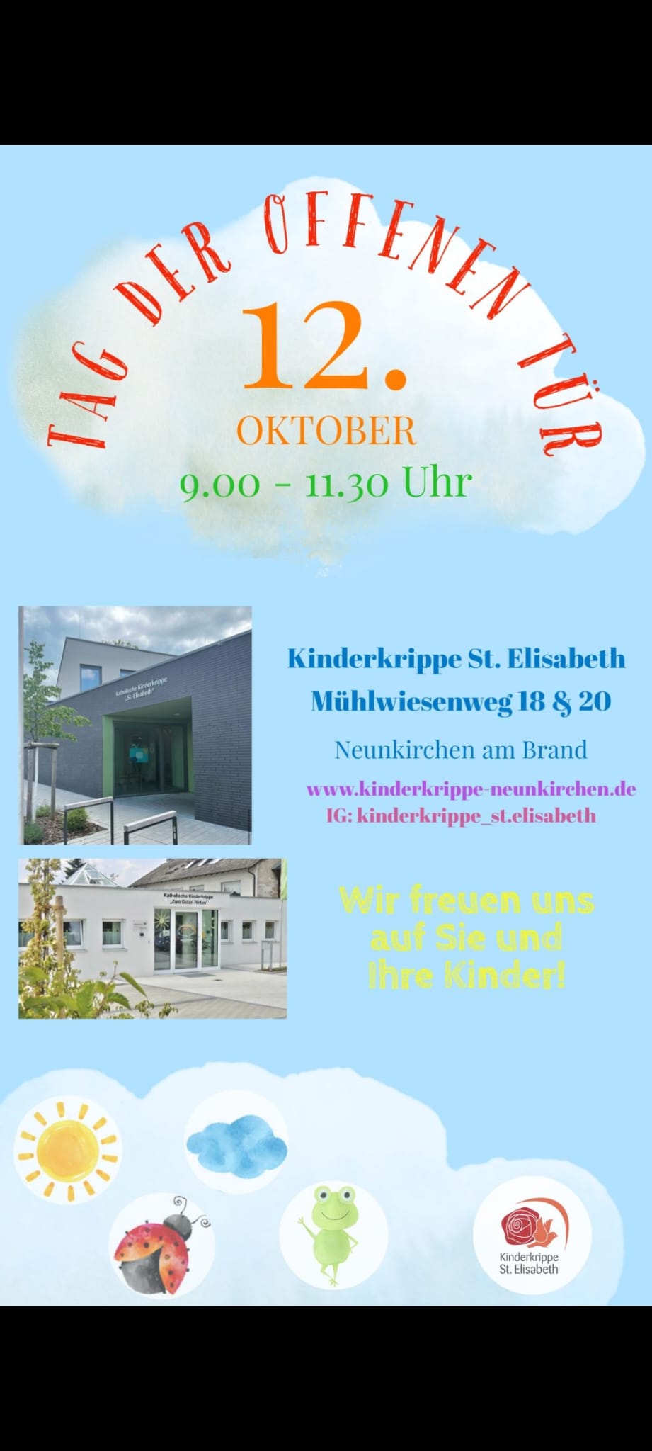 Plakat Tag der offenen Tür