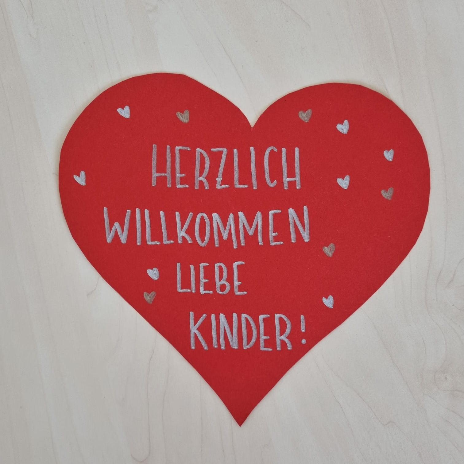 herzlich willkommen